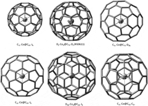 endohedral-fullerene-structures