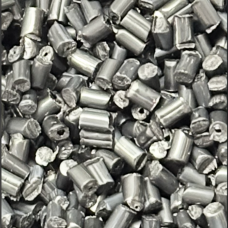 Bulk pellets of Flexiphene-PA 66 graphene nanocomposite at 1 wt% loading=